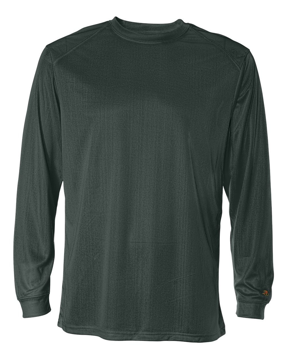 Badger Unisex B-Core Long Sleeve T-Shirt. 4104 - Forest