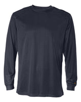 Badger Unisex B-Core Long Sleeve T-Shirt. 4104 - Navy