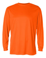 Badger Unisex B-Core Long Sleeve T-Shirt. 4104 - Safety Orange