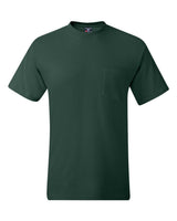 Hanes Unisex Beefy-T® Pocket T-Shirt. 5190 - Deep Forest