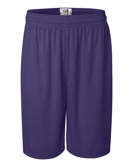 Badger Men's B-Core 9" Shorts. 4109 - Purple