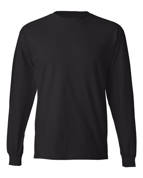 Hanes Unisex Beefy-T® Long Sleeve T-Shirt. 5186 - Black
