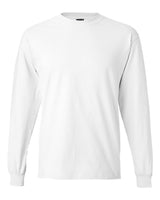 Hanes Unisex Beefy-T® Long Sleeve T-Shirt. 5186 - White