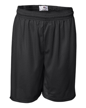 Badger Men's Pro Mesh 7" Shorts. 7207 - Black