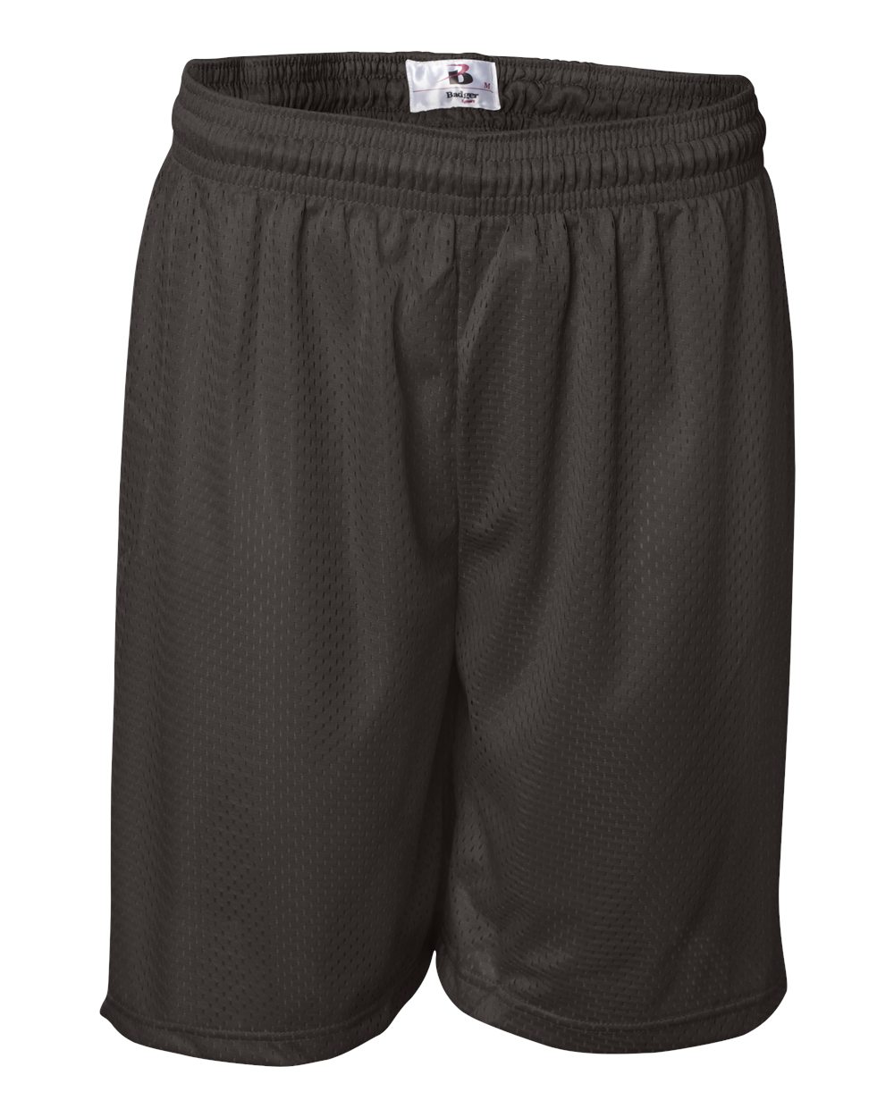 Badger Men's Pro Mesh 7" Shorts. 7207 - Brown