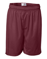 Badger Men's Pro Mesh 7" Shorts. 7207 - Cardinal