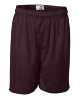 Badger Men's Pro Mesh 7" Shorts. 7207 - Maroon