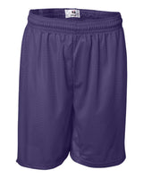 Badger Men's Pro Mesh 7" Shorts. 7207 - Purple