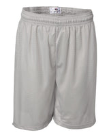 Badger Men's Pro Mesh 7" Shorts. 7207 - Silver