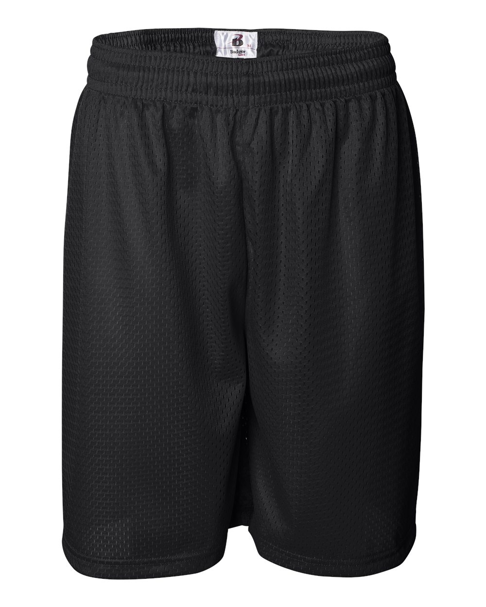 Badger Men's Pro Mesh 9" Shorts. 7209 - Black