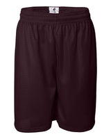 Badger Men's Pro Mesh 9" Shorts. 7209 - Maroon