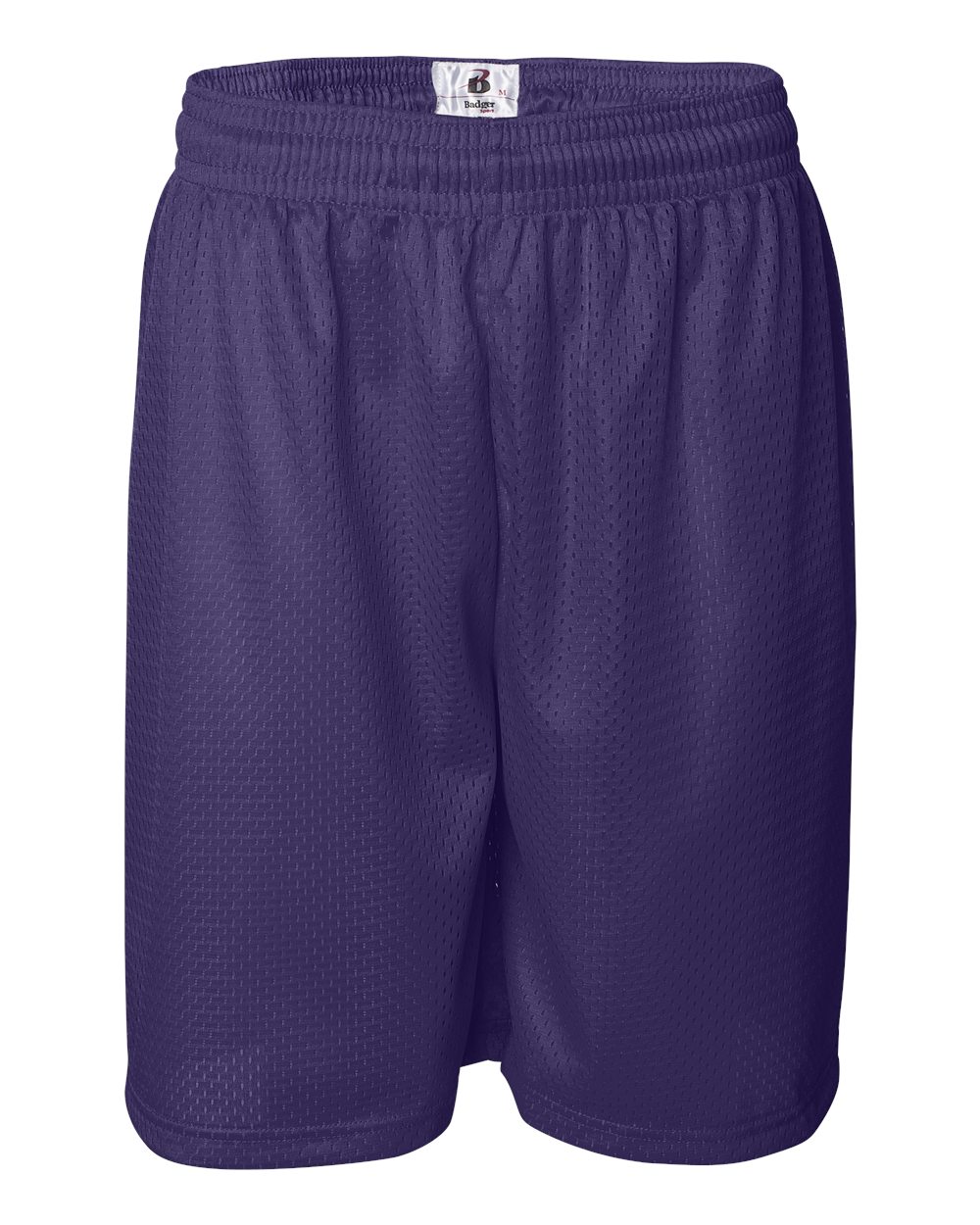 Badger Men's Pro Mesh 9" Shorts. 7209 - Purple