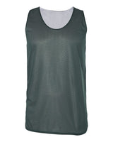 Badger Men's Pro Mesh Reversible Tank Top. 8529 - Forest/ White