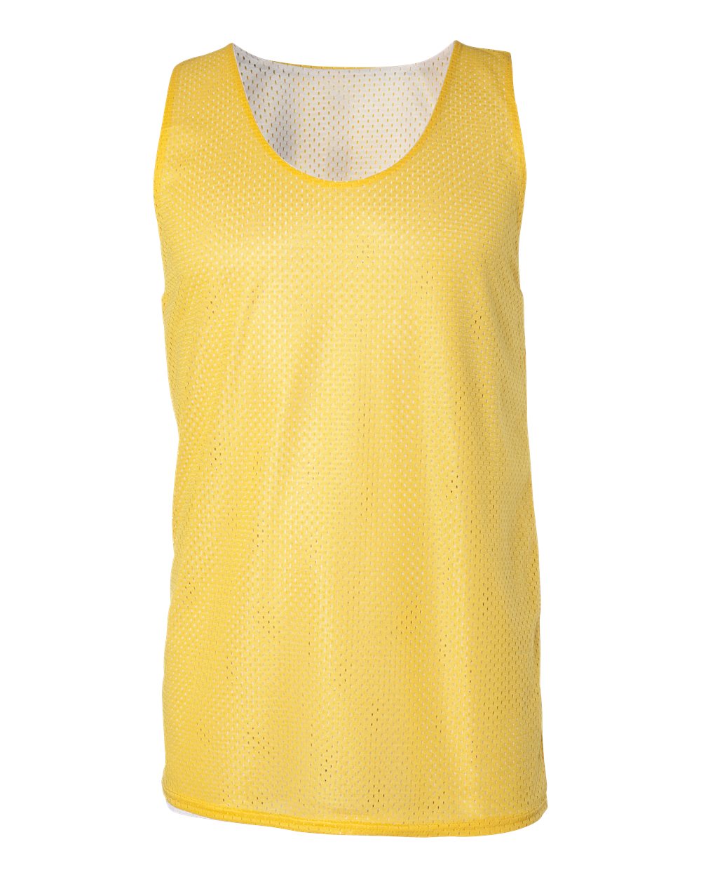 Badger Men's Pro Mesh Reversible Tank Top. 8529 - Gold/ White