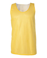 Badger Men's Pro Mesh Reversible Tank Top. 8529 - Gold/ White