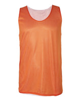 Badger Men's Pro Mesh Reversible Tank Top. 8529 - Burnt Orange White