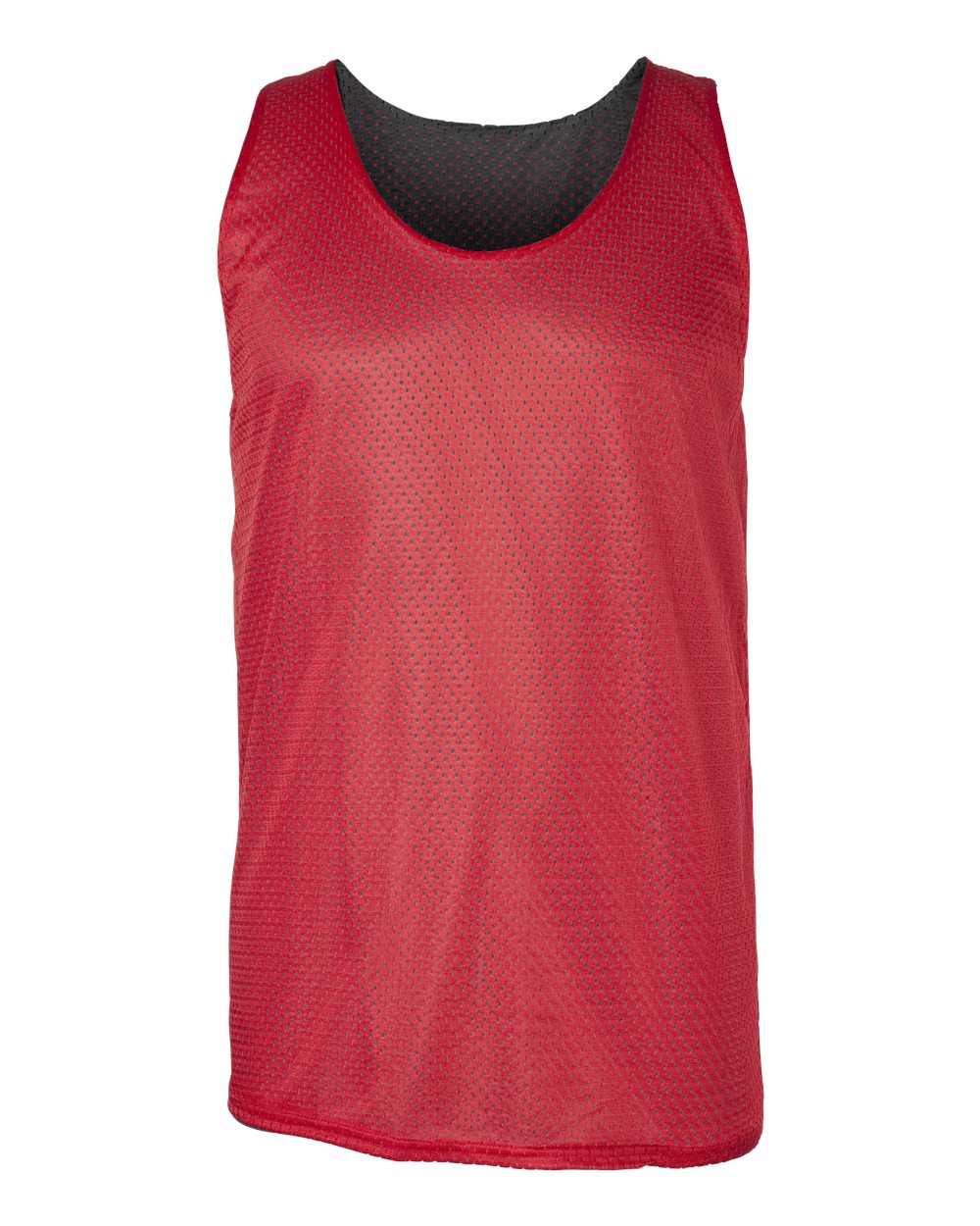 Badger Men's Pro Mesh Reversible Tank Top. 8529 - Red/ Black
