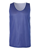 Badger Men's Pro Mesh Reversible Tank Top. 8529 - Royal/ White