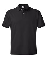 Hanes Unisex EcoSmart® Jersey Polo. 054X - Black
