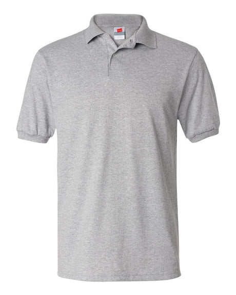 Hanes Unisex EcoSmart® Jersey Polo. 054X - Light Steel
