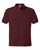 Hanes Unisex EcoSmart® Jersey Polo. 054X - Maroon