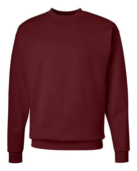 Hanes Unisex EcoSmart® Crewneck Sweatshirt. P160 - Maroon