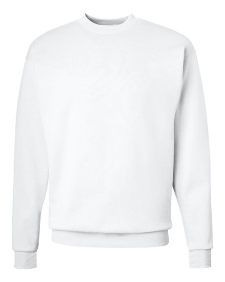 Hanes Unisex EcoSmart® Crewneck Sweatshirt. P160 - White