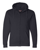 Bayside Unisex USA-Made Full-Zip Hooded Sweatshirt. 900 - Navy