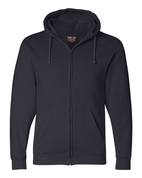 Bayside Unisex USA-Made Full-Zip Hooded Sweatshirt. 900 - Navy