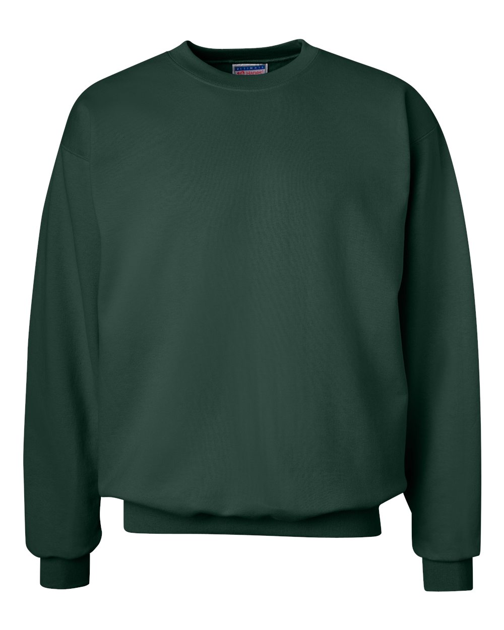 Hanes Unisex Ultimate Cotton® Crewneck Sweatshirt. F260 - Deep Forest