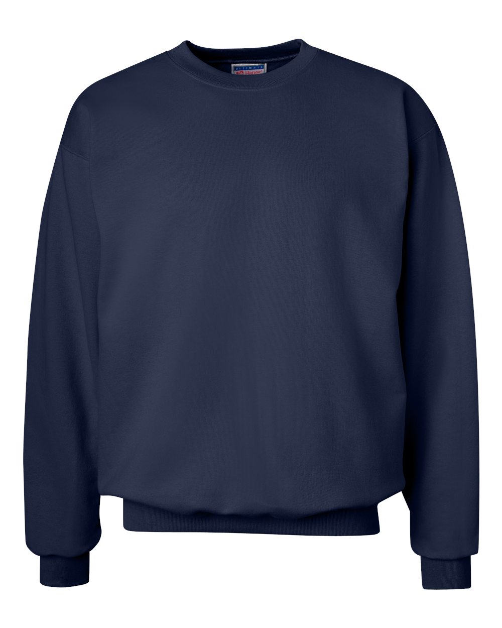 Hanes Unisex Ultimate Cotton® Crewneck Sweatshirt. F260 - Navy