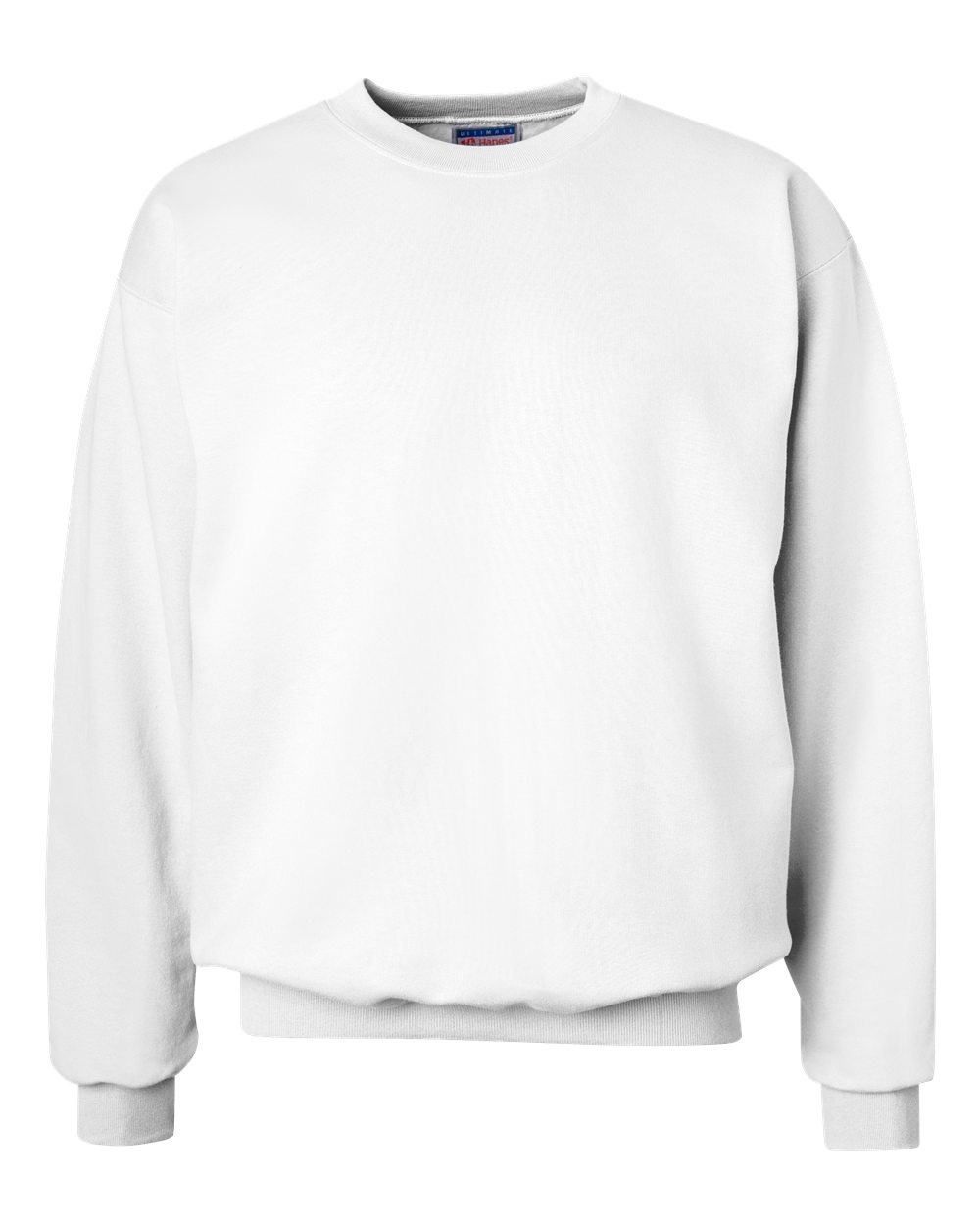 Hanes Unisex Ultimate Cotton® Crewneck Sweatshirt. F260 - White