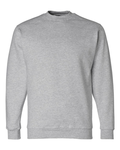 Bayside Unisex USA-Made Crewneck Sweatshirt. 1102 - Dark Ash