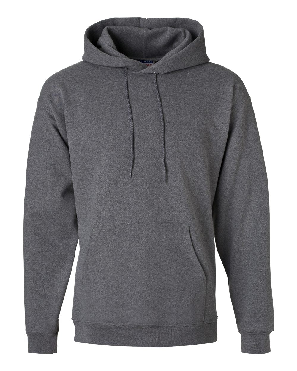 Hanes Unisex Ultimate Cotton® Hooded Sweatshirt. F170 - Charcoal Heather