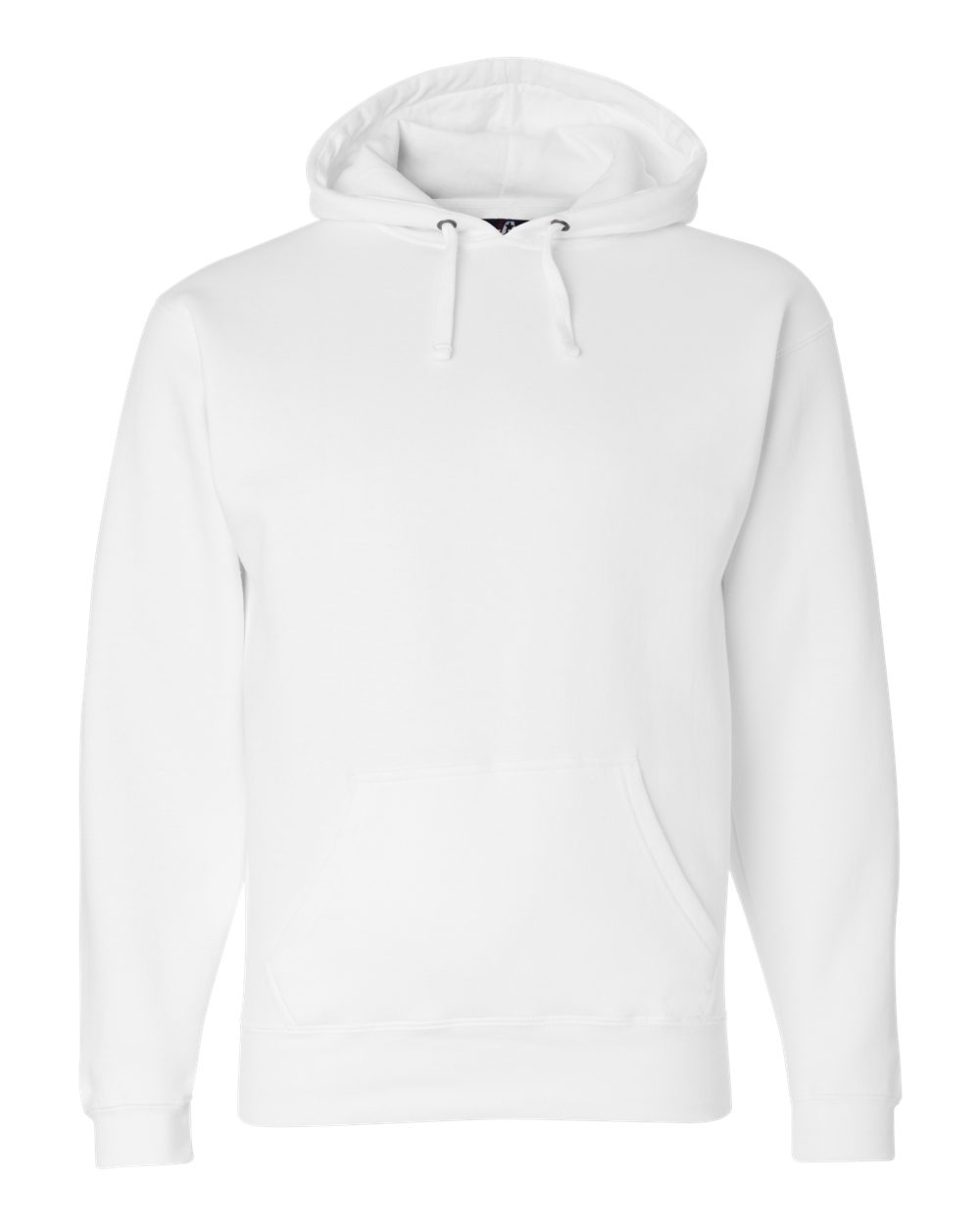 J. America Men's Premium Hooded Sweatshirt. 8824 - White