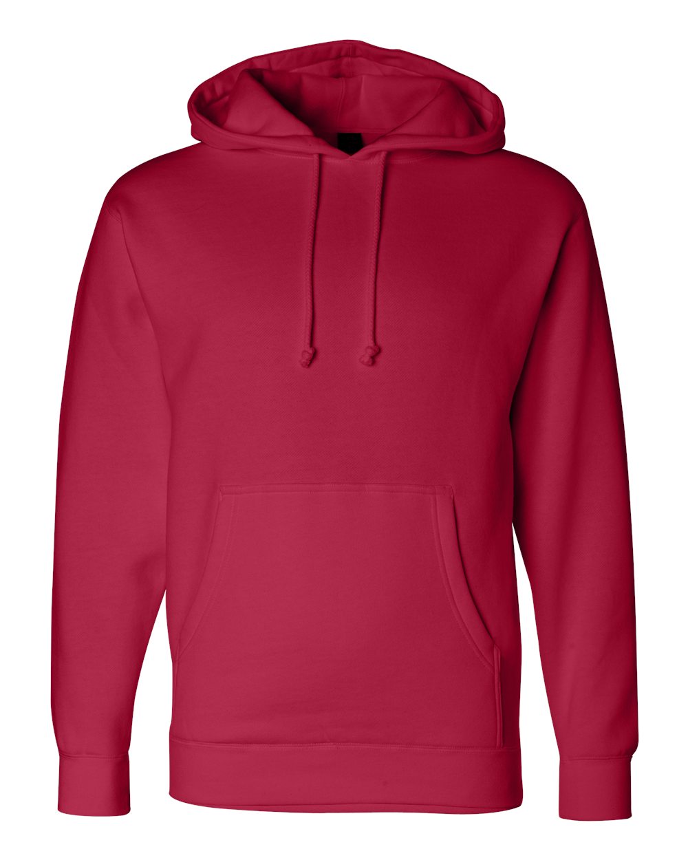 Independent Trading Co. Unisex Heavyweight Hooded Sweatshirt. IND4000 - Red