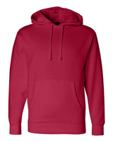 Independent Trading Co. Unisex Heavyweight Hooded Sweatshirt. IND4000 - Red