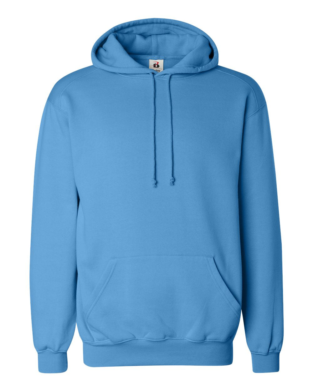 Badger Unisex Hooded Sweatshirt. 1254 - Columbia Blue