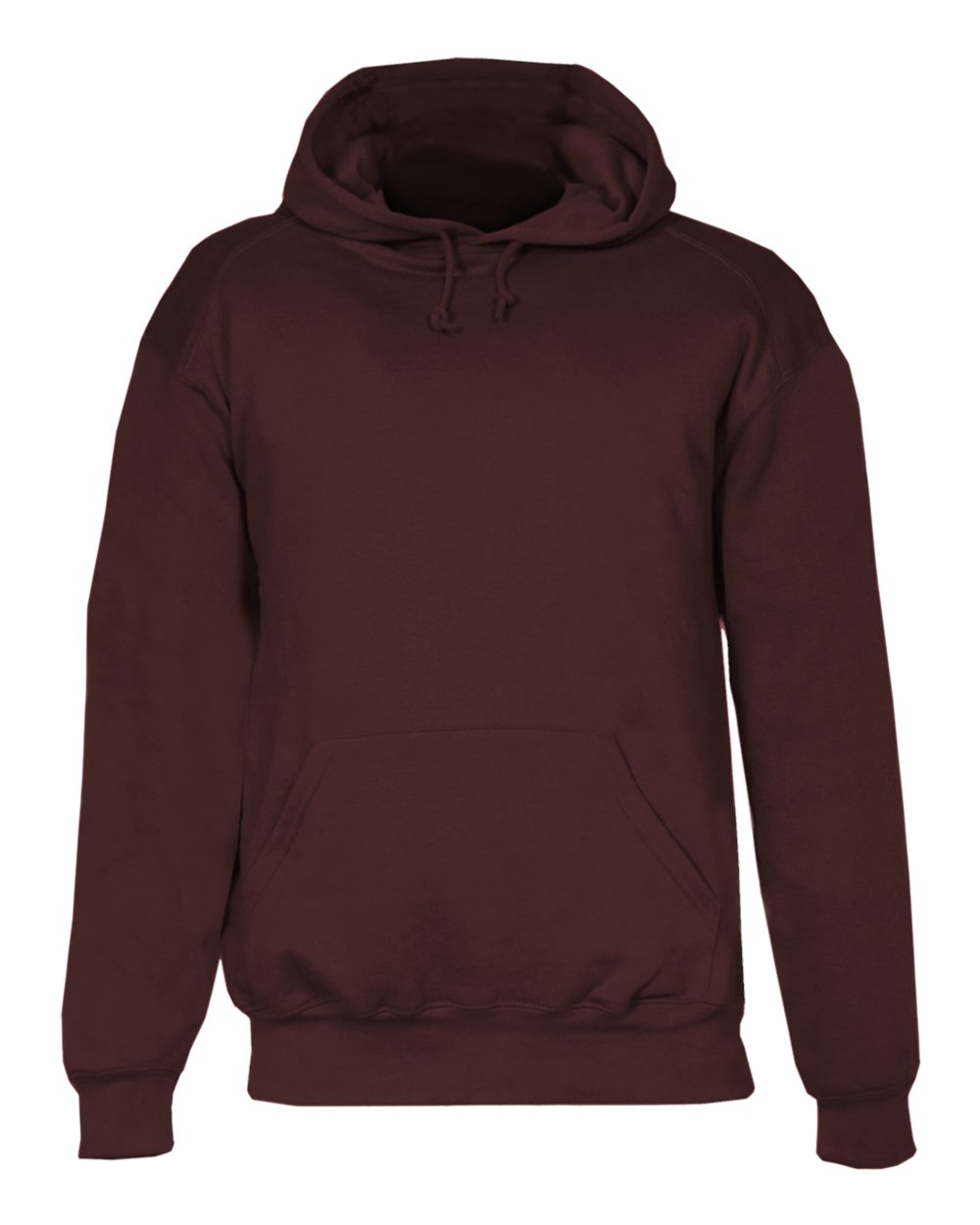 Badger Unisex Hooded Sweatshirt. 1254 - Maroon