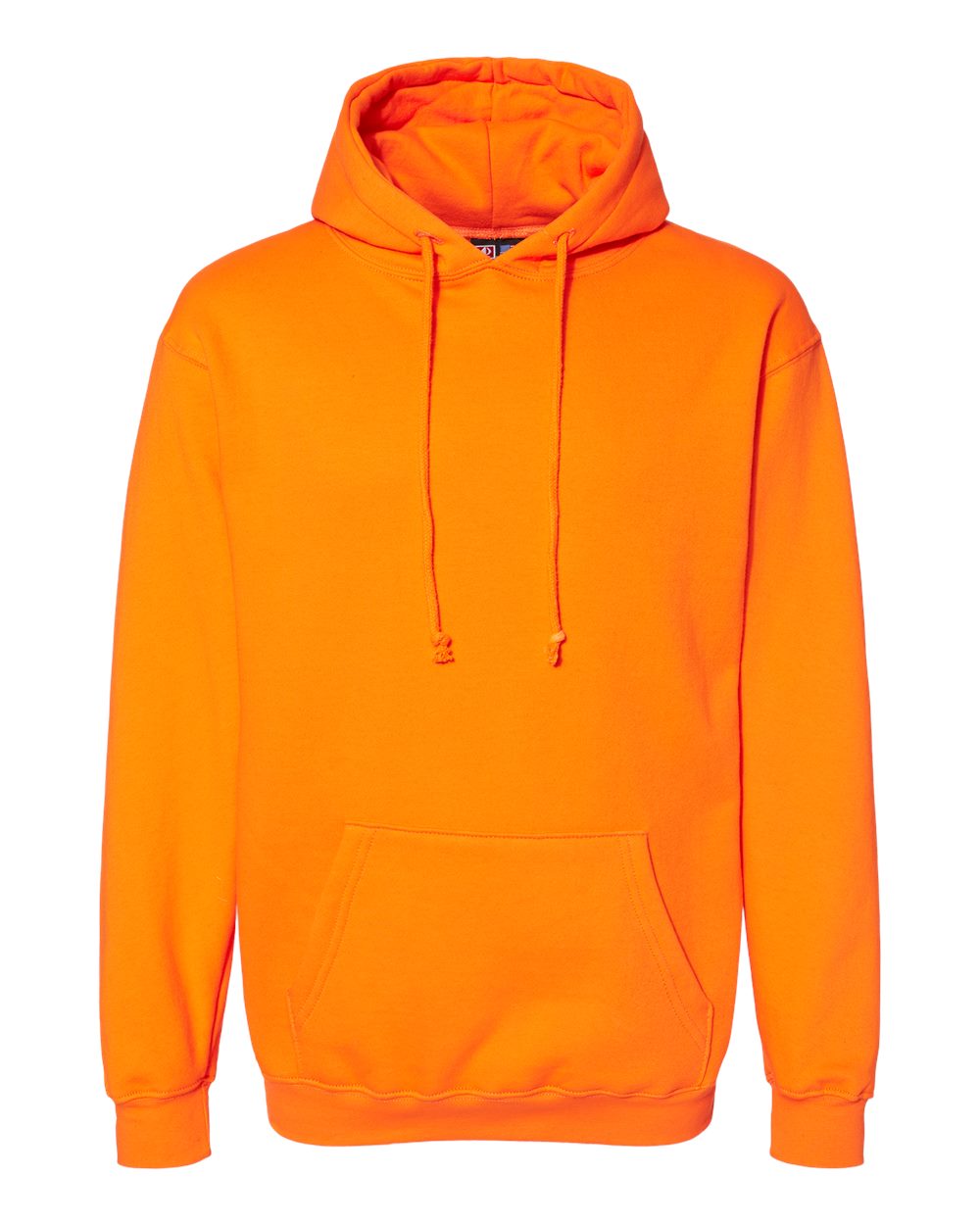 Bayside Unisex USA-Made Hooded Sweatshirt. 960 - Bright Orange