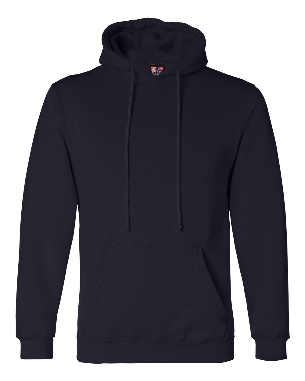 Bayside Unisex USA-Made Hooded Sweatshirt. 960 - Navy