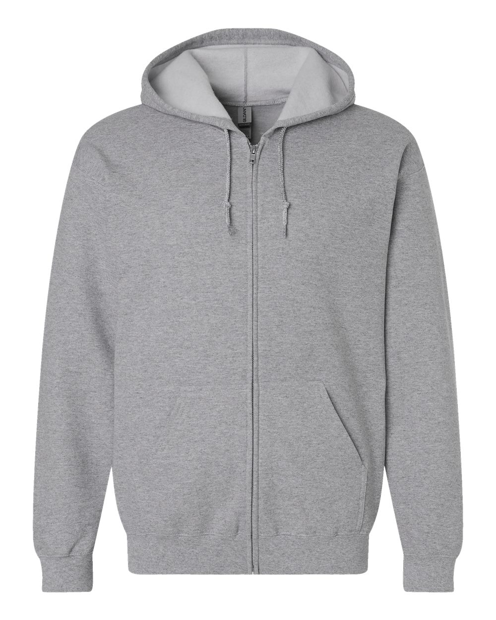 Gildan Unisex Heavy Blend™ Full-Zip Hooded Sweatshirt. 18600 - Sport Grey