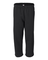 Badger Men's Open-Bottom Sweatpants. 1277 - Black