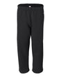 Badger Men's Open-Bottom Sweatpants. 1277 - Black