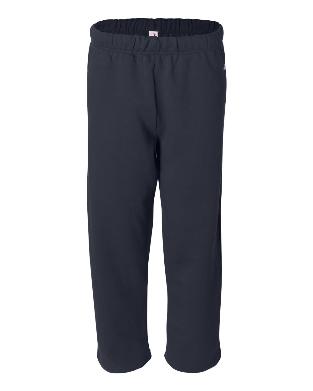 Badger Men's Open-Bottom Sweatpants. 1277 - Navy