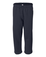 Badger Men's Open-Bottom Sweatpants. 1277 - Navy