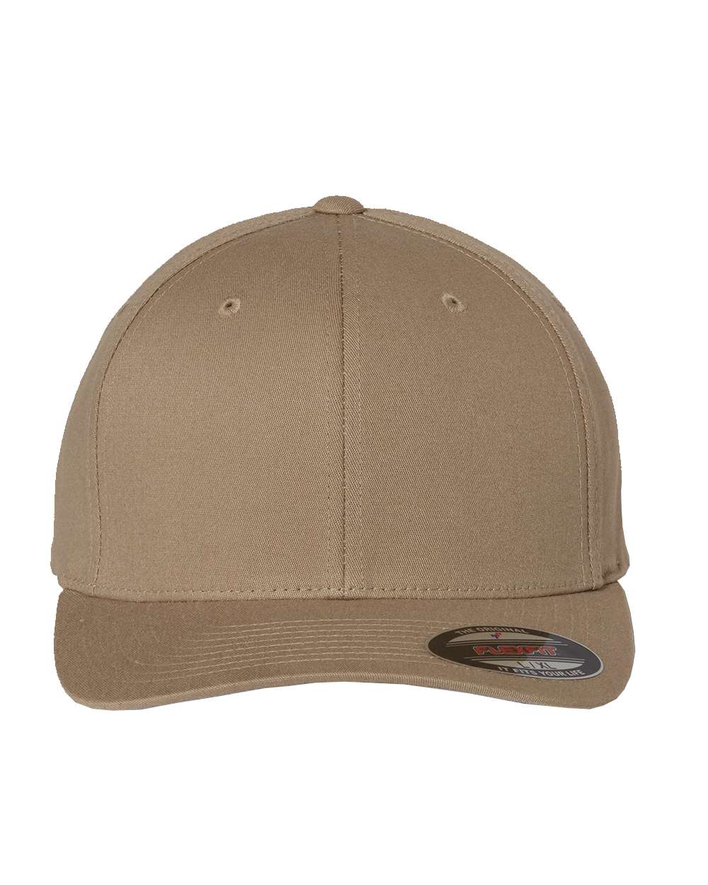 Flexfit V-Flexfit® Cotton Twill Cap. 5001 - Khaki