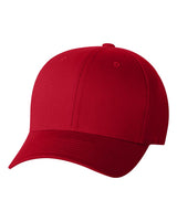 Flexfit V-Flexfit® Cotton Twill Cap. 5001 - Red