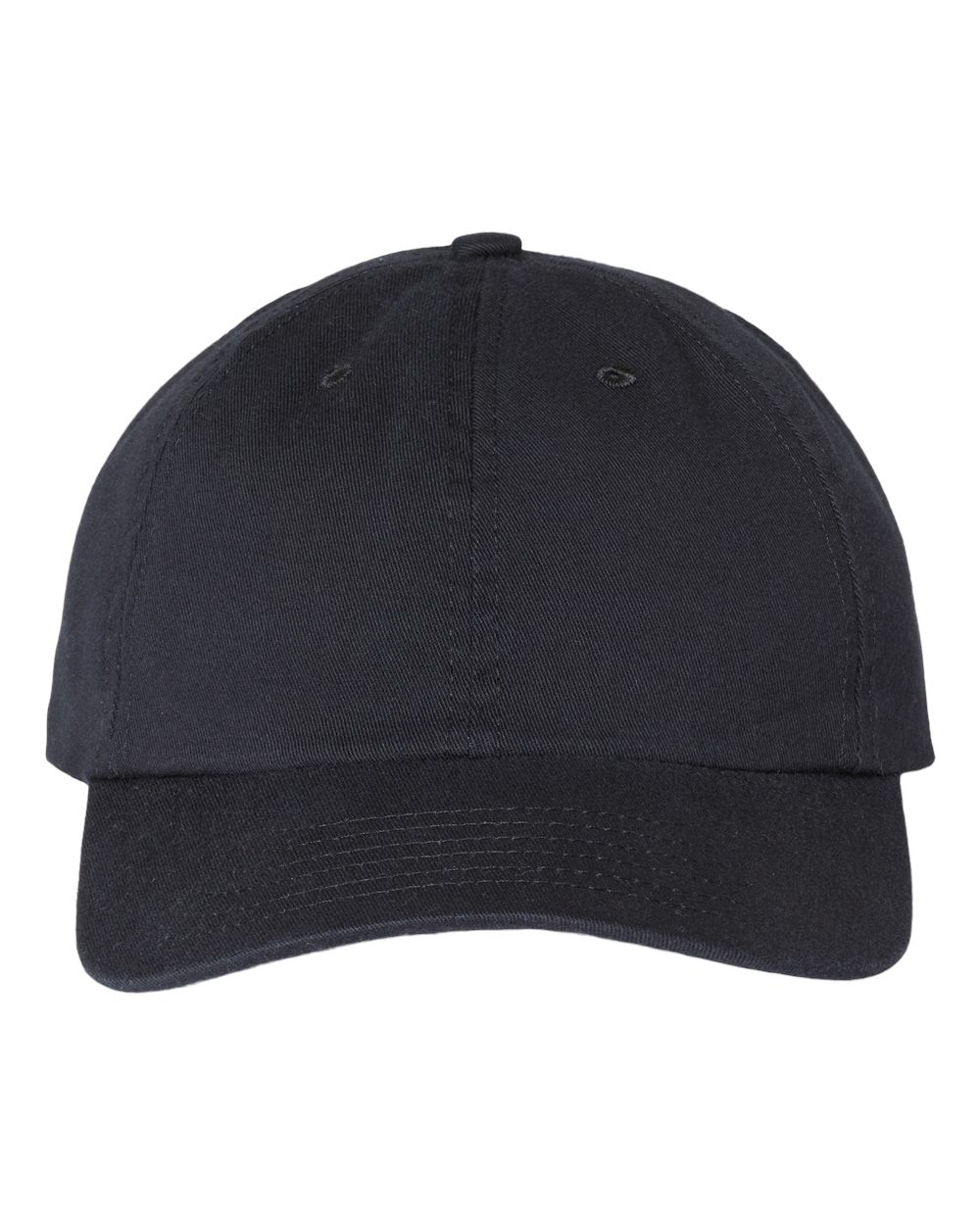 Classic Caps USA-Made Dad Hat. USA200 - Black