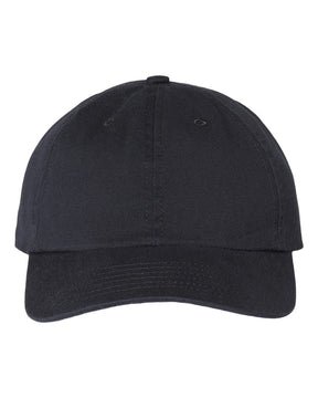 Classic Caps USA-Made Dad Hat. USA200 - Black